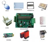 停车场专用软件、异形卡、卡片、读卡头、电源、门禁控制器